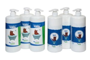 מארז מבצע 3 גיא סבון טיפולי 3.5PH ליטר, 3 טאו קרם לספיגה ארוכה 3.5PH ליטר